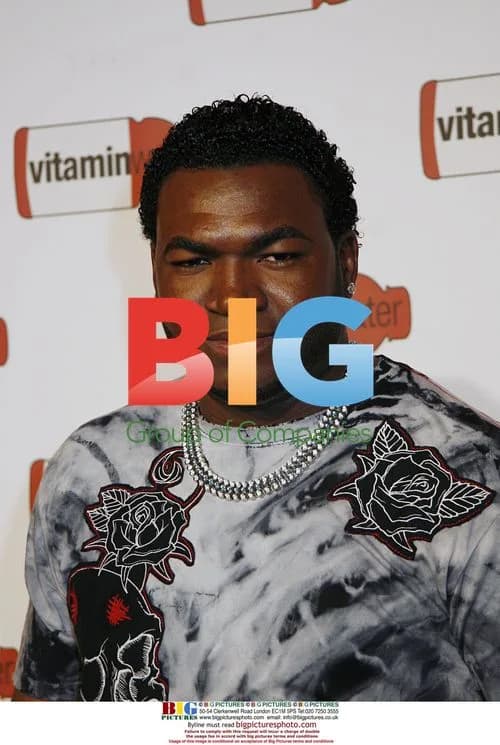 David Ortiz at Vitaminwater MLB All-Star event
