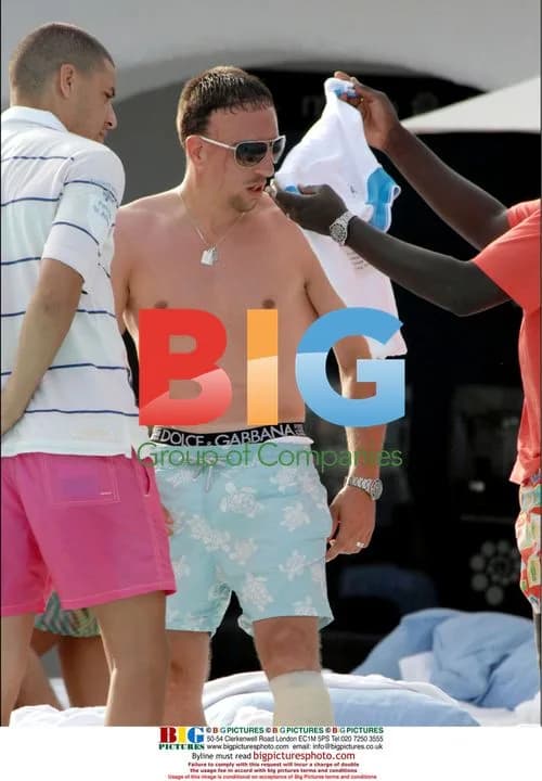 Franck Ribery recovers from leg injury in Marbella