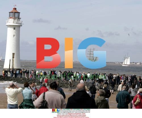Princess Anne attends Liverpool Tall Ships Festival