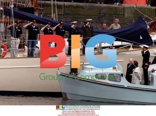 Princess Anne at Liverpool Tall Ships Festival