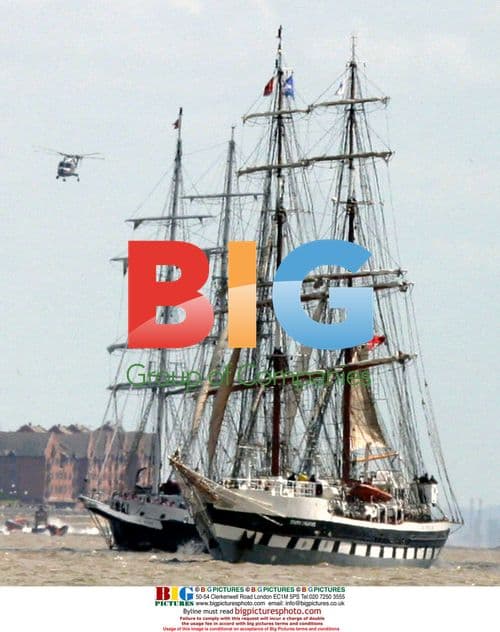 Princess Anne at Liverpool Tall Ships Festival