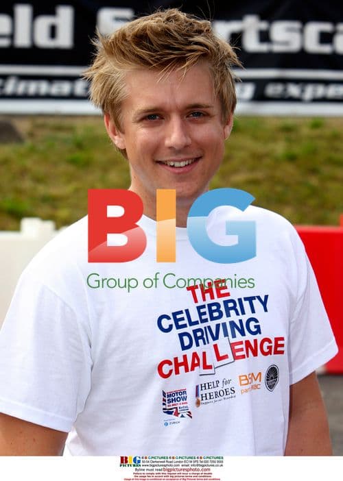 Celebs at 'Celebrity Driving Challenge' event