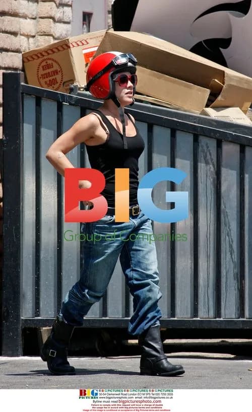 Singer Pink Arrives at LA Studio