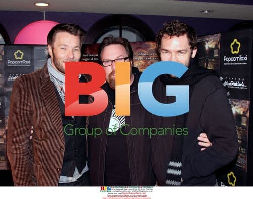 Joel Edgerton, Nash Edgerton & Shane Jacobson at "The Square" Premiere