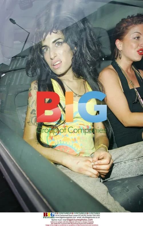 Amy Winehouse Leaving Studio in London
