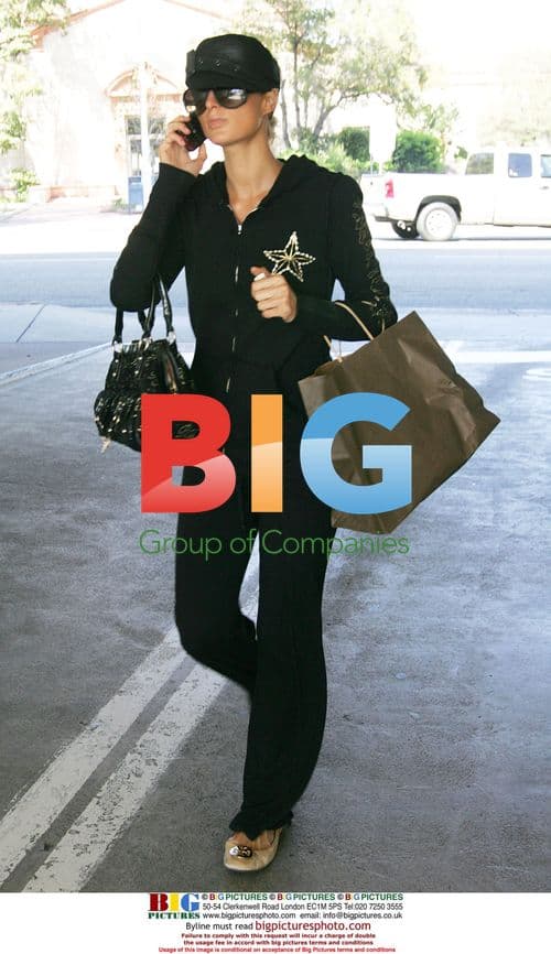 Paris Hilton at Portofino Tanning Salon