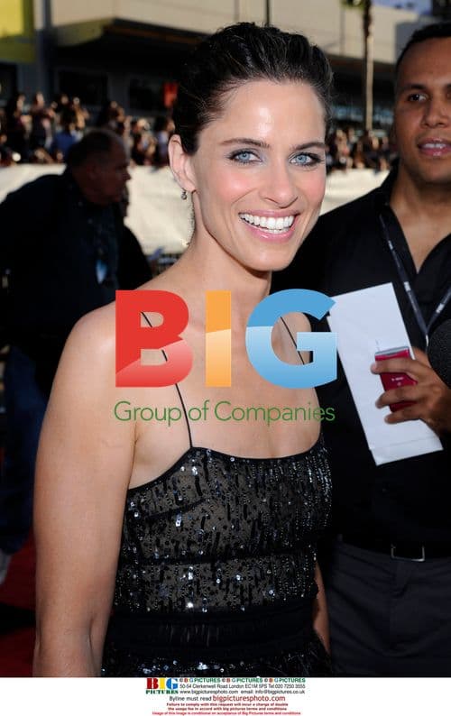 Amanda Peet at X-Files Premiere