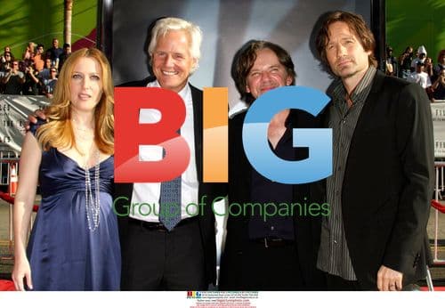 Gillian Anderson, Chris Carter, Frank Spotnitz, David Duchovny at 'X-Files' Premiere