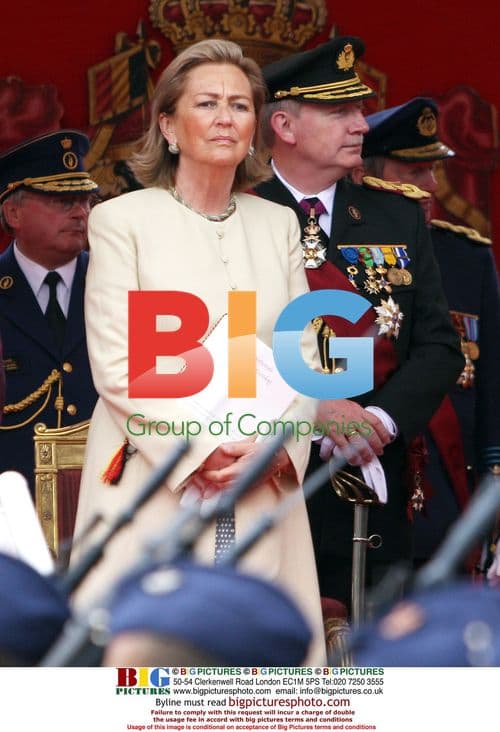 Belgian Royal Family at National Day Parade
