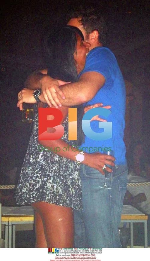 Jaciara, ex-wife of Chelsea's Deco, at Pacha club in Ibiza