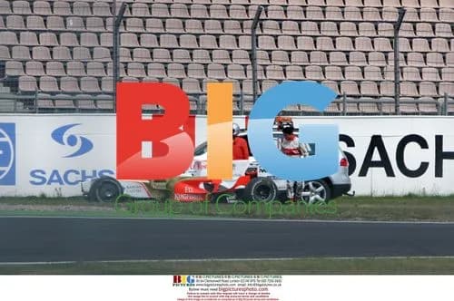 Giancarlo Fisichella's F1 Crash in Germany