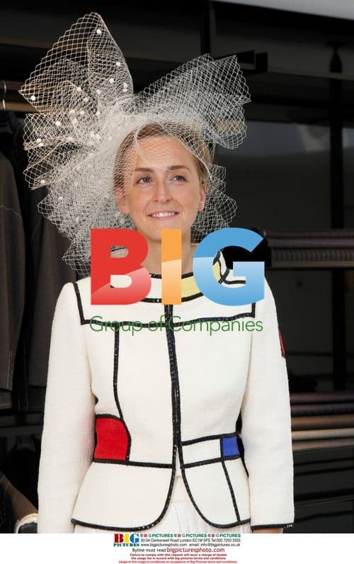 Princess Claire of Belgium in costume