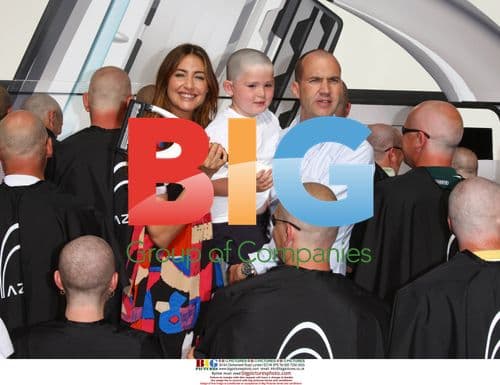 King of Shaves and Capital Radio Hosts at Head-Shave-a-thon