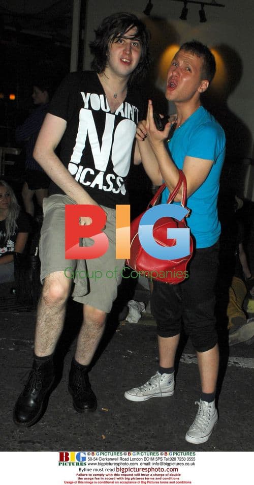 Jodie Harsh spotted at punk club