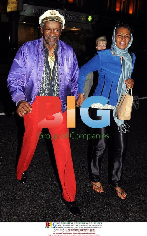 Chuck Berry leaves Dublin restaurant