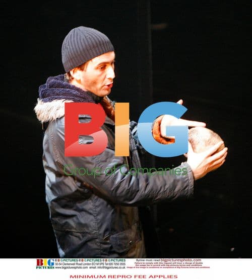 Gordon Brown Attends Hamlet Starring Tennant