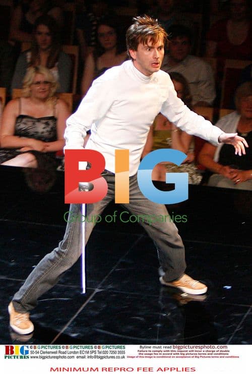 Gordan Brown attends Hamlet opening night