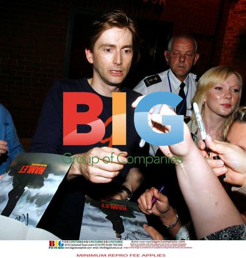 Gordon Brown Attends Hamlet Premiere