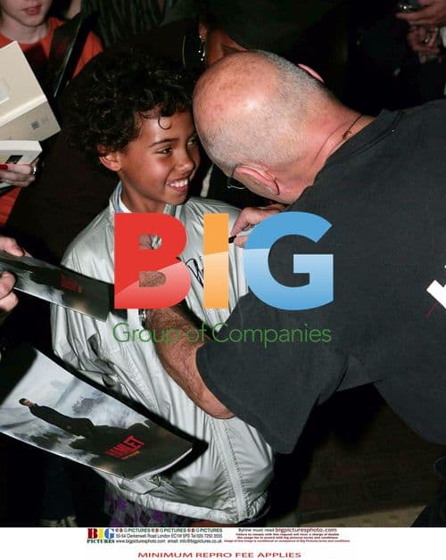 Gordan Brown at Hamlet premiere