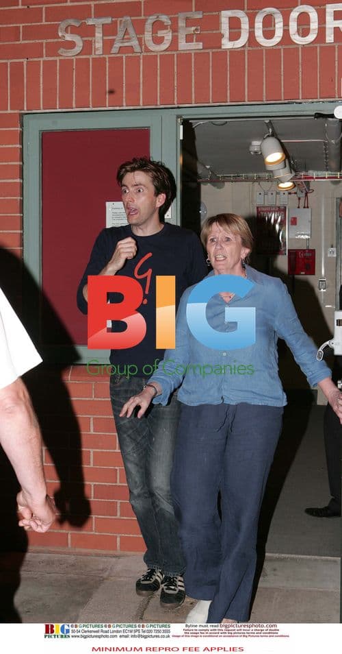 Gordan Brown at Hamlet's opening night