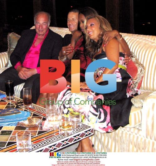 Naomi Campbell at Denise Rich's Party in St. Tropez