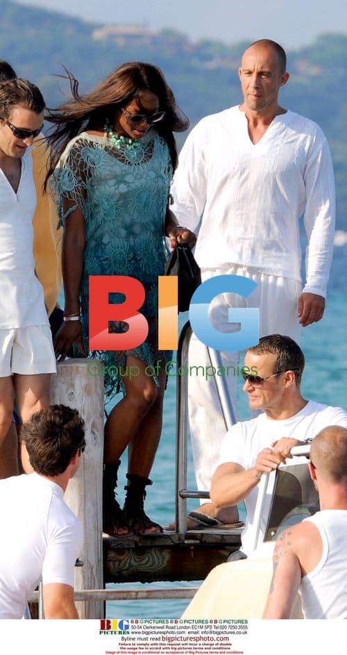 Naomi Campbell and boyfriend on holiday in Saint-Tropez