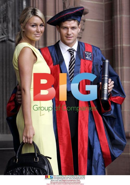 Steven Gerrard receives honorary fellowship