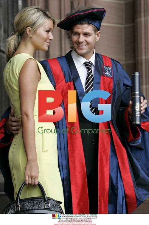 Steven Gerrard receives university honorary fellowship