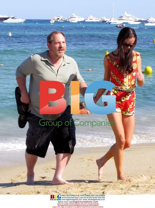 Harvey Weinstein and Georgina Chapman in St. Tropez