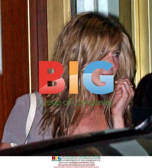 Jennifer Aniston Leaving Sunset Tower Hotel