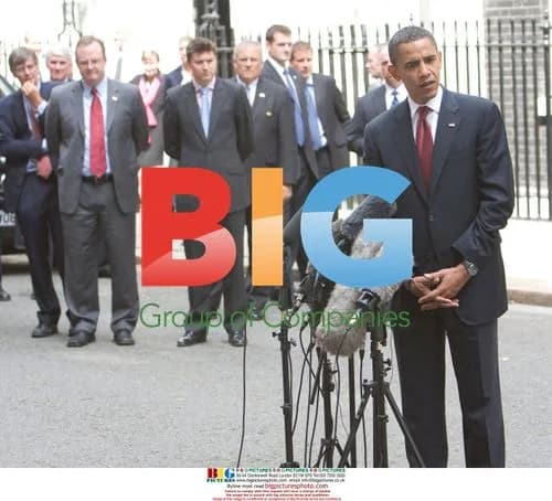 Obama Leaves 10 Downing Street After Talks