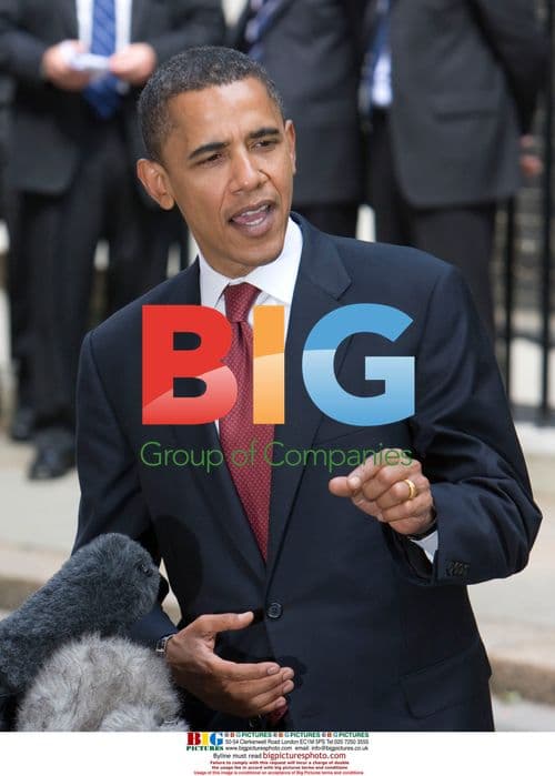 Obama Leaves 10 Downing St After Talks
