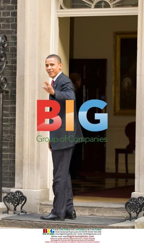 Obama Meets Brown at 10 Downing Street