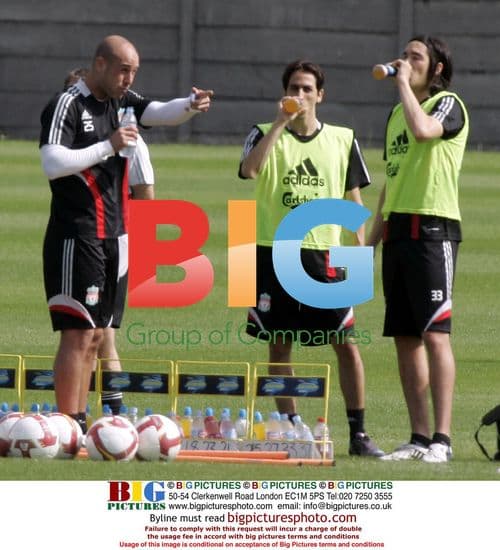 Liverpool FC Squad Training Session