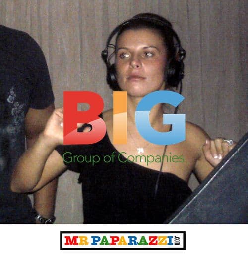 Coleen McLoughlin DJs at H Bar's Closing