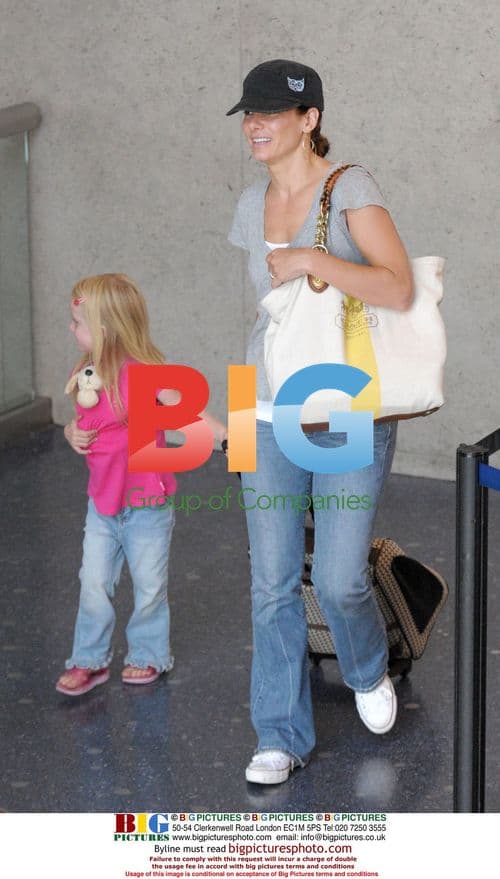 Sandra Bullock and Jesse James at LAX