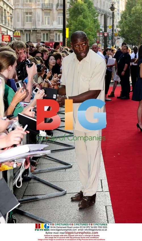 Frank Bruno at 'Cass' UK film premiere