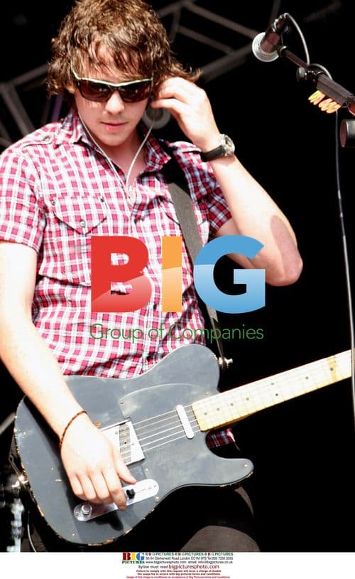 Danny from McFly Performing at Party In The Park