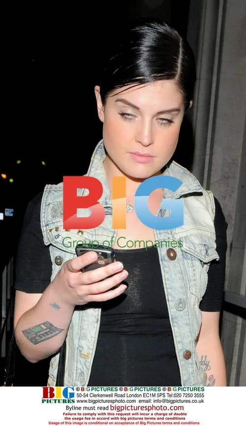 Kelly Osbourne leaves Radio 1 in London