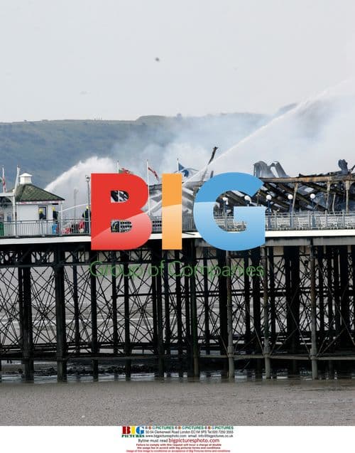 Huge fire destroys Grand Pier in Weston-super-Mare