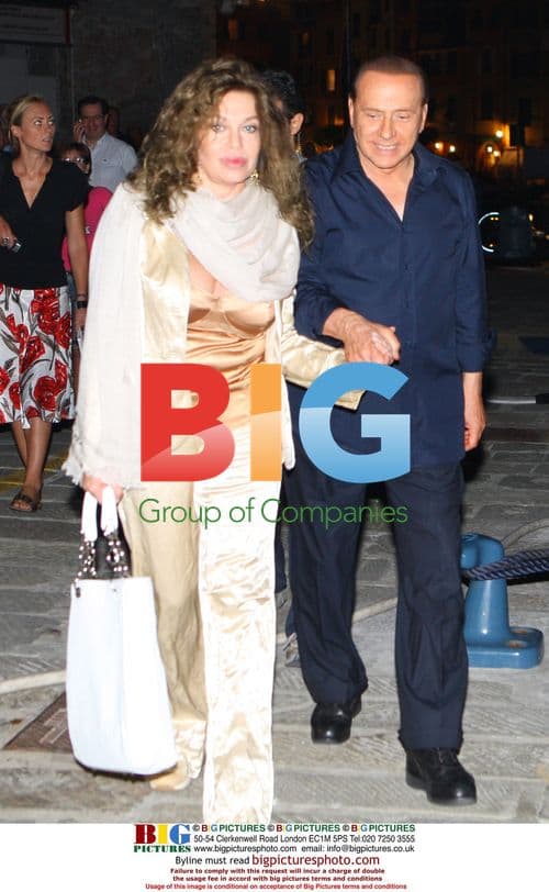 Berlusconi on Holiday in Portofino