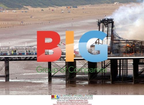 Huge fire destroys Grand Pier in Weston-super-Mare