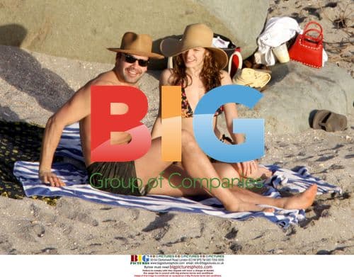 Kelly Brook and Billy Zane on vacation