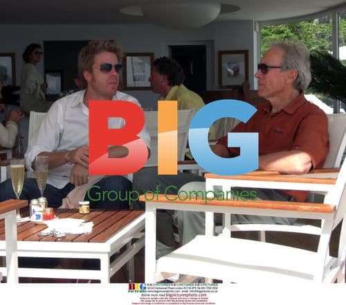 Clint Eastwood with family at Hotel Du Cap