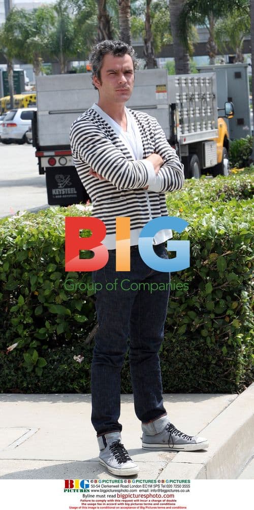 Balthazar Getty at LAX after Europe trip