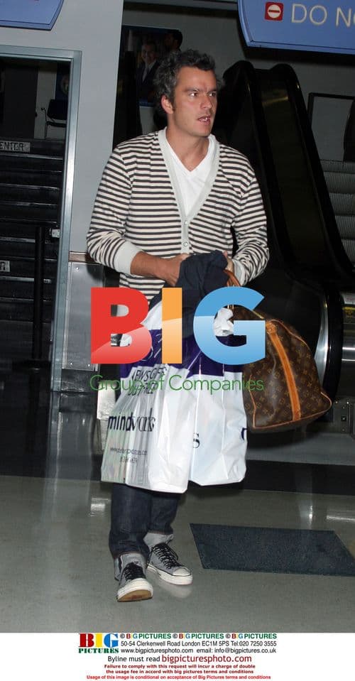 Balthazar Getty Arrives at LAX After Europe Trip