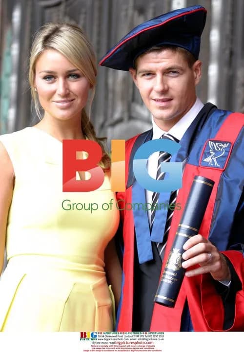 Steven Gerrard receives honorary fellowship