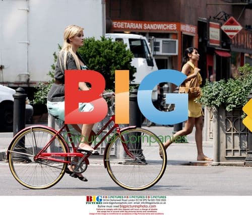 ANTM Winner Whitney Thompson Bikes in NYC