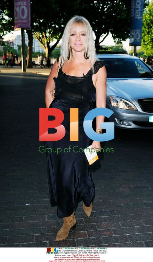 Jo Wood Arrives at the National Theatre