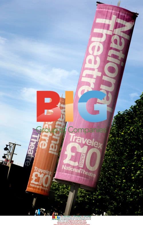 General Views of the National Theatre, London